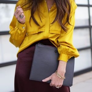 Dagne Dover Elle Clutch (large) BNIB